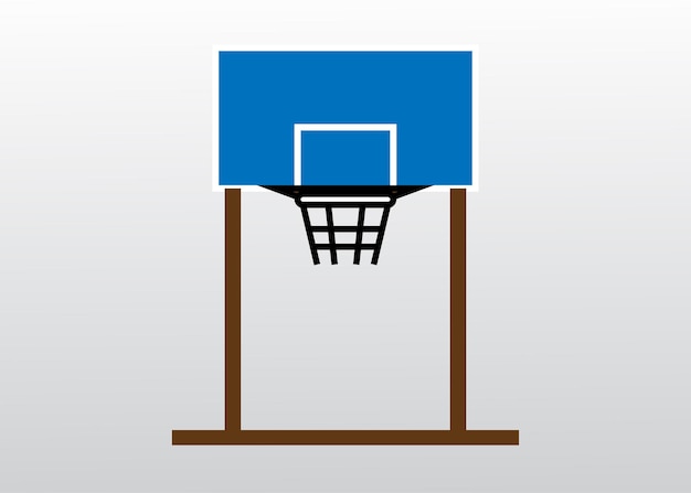 Basketbal ring pictogram logo ontwerp sjabloon vector geïsoleerde illustratie