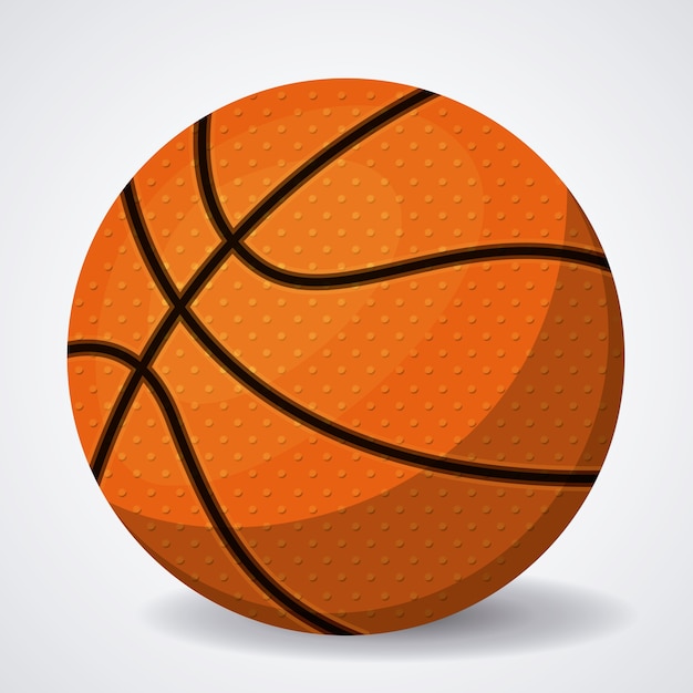 basketbal sport ontwerp