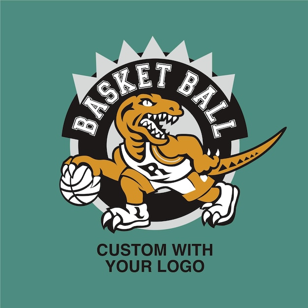 Basketbal tyrex logo vector