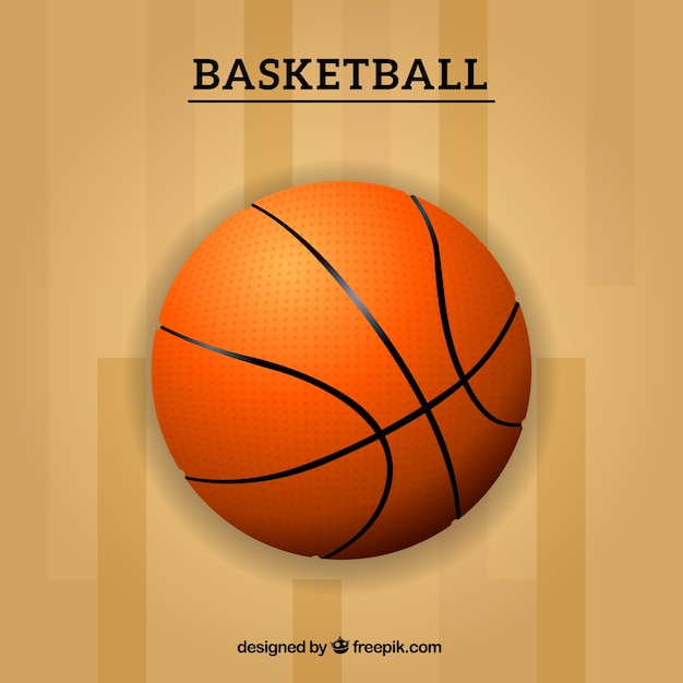 Basketbal vector gratis kronkelen