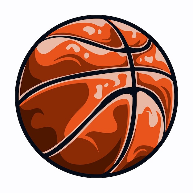 basketbal vector ontwerp