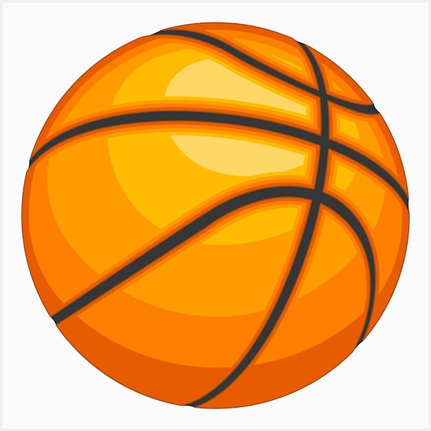 basketbal vectorillustratie