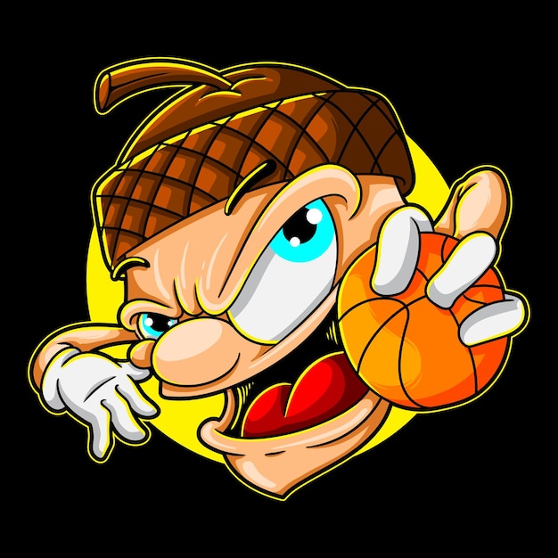 Basketball acorn