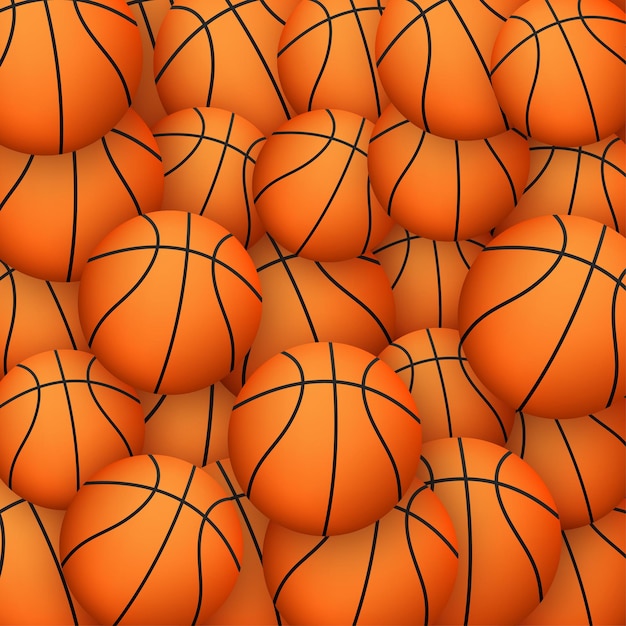 Vector basketball ball sticker pattern. vector illustration isolated on white background.