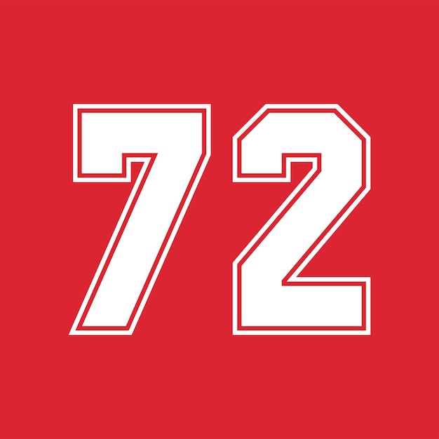Numeri sportivi di pallacanestro e baseball 72