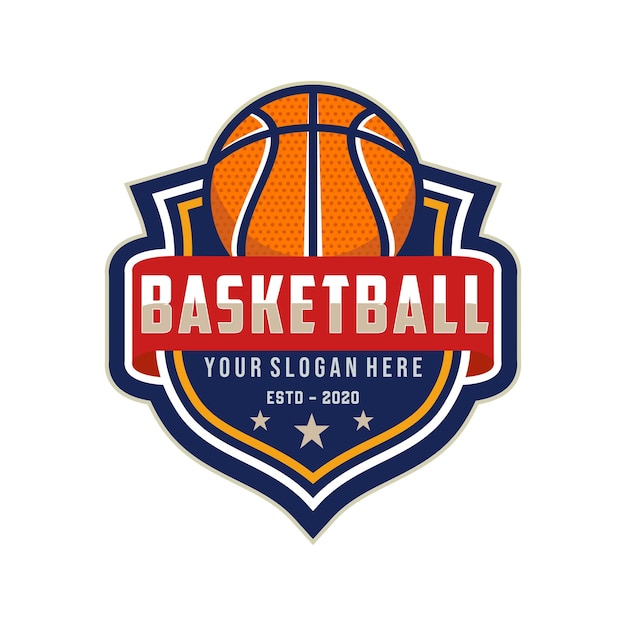 Basketball club logo Basketball club emblem