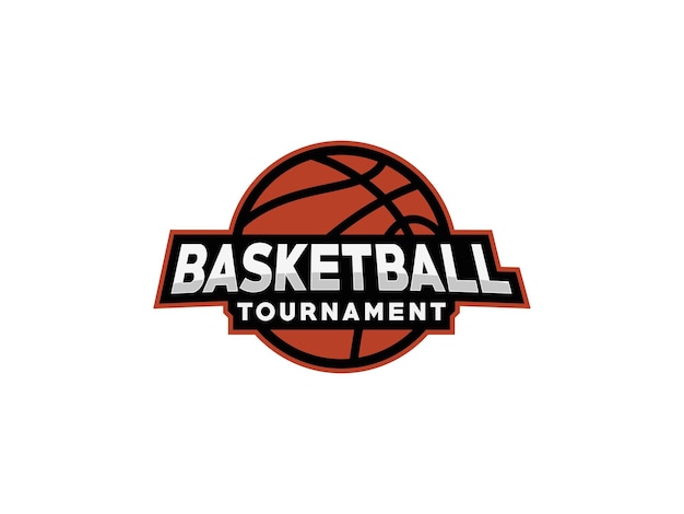 Basketball Club Team Sport E Sports Emblem Badge Logo design Usable for Business and Branding Logos