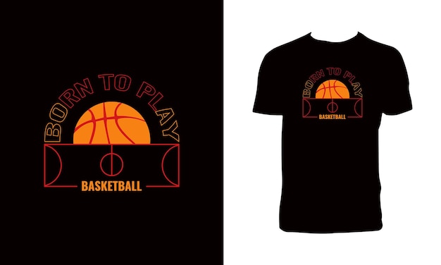 Basketball Competition T Shirt Design