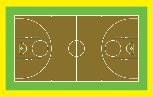 Basketball Court Scale