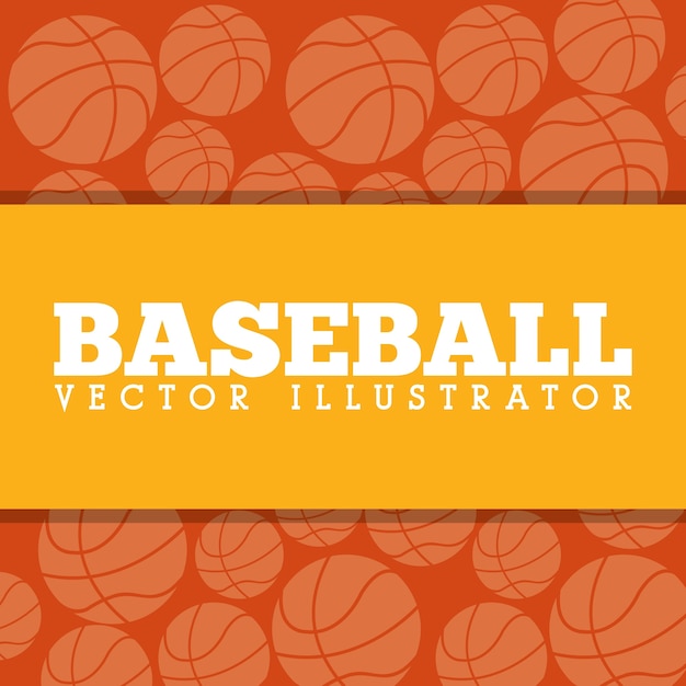 Vector basketball design with ball icons 