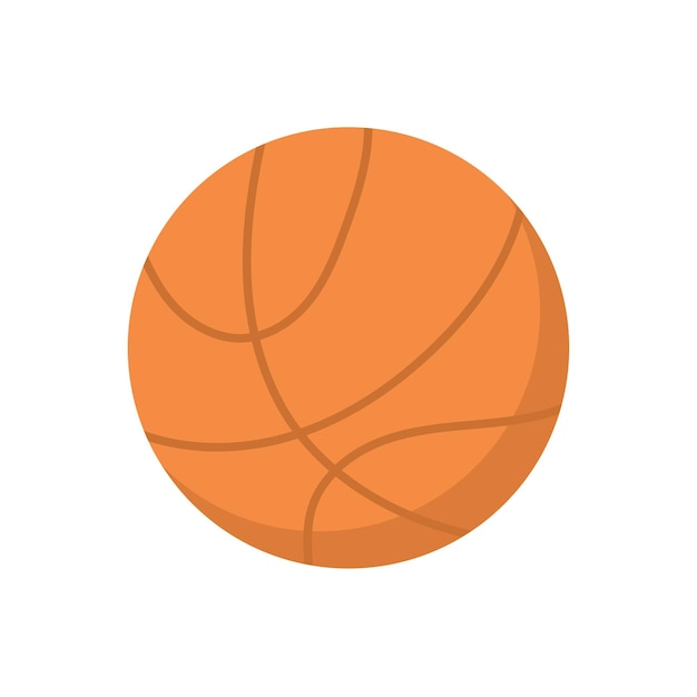 Vector basketball flat illustration school supplies illustration collection of illustrations for school