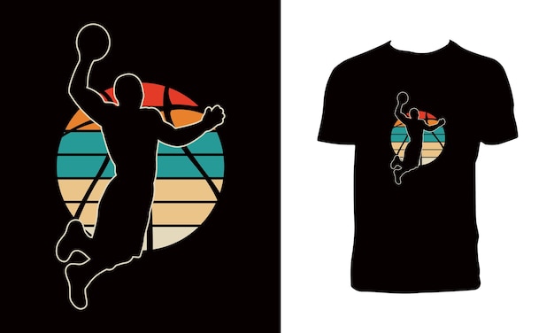 Basketball Garment T Shirt Design