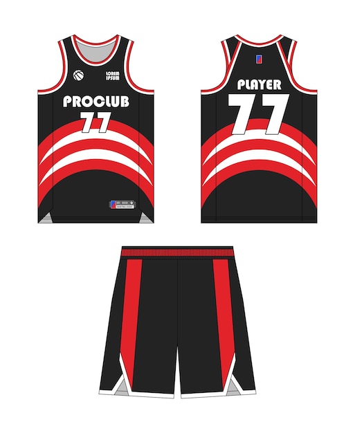 Basketball jersey template design basketball uniform mockup design vector sublimation sports apparel design jersey basketball ideas vector design