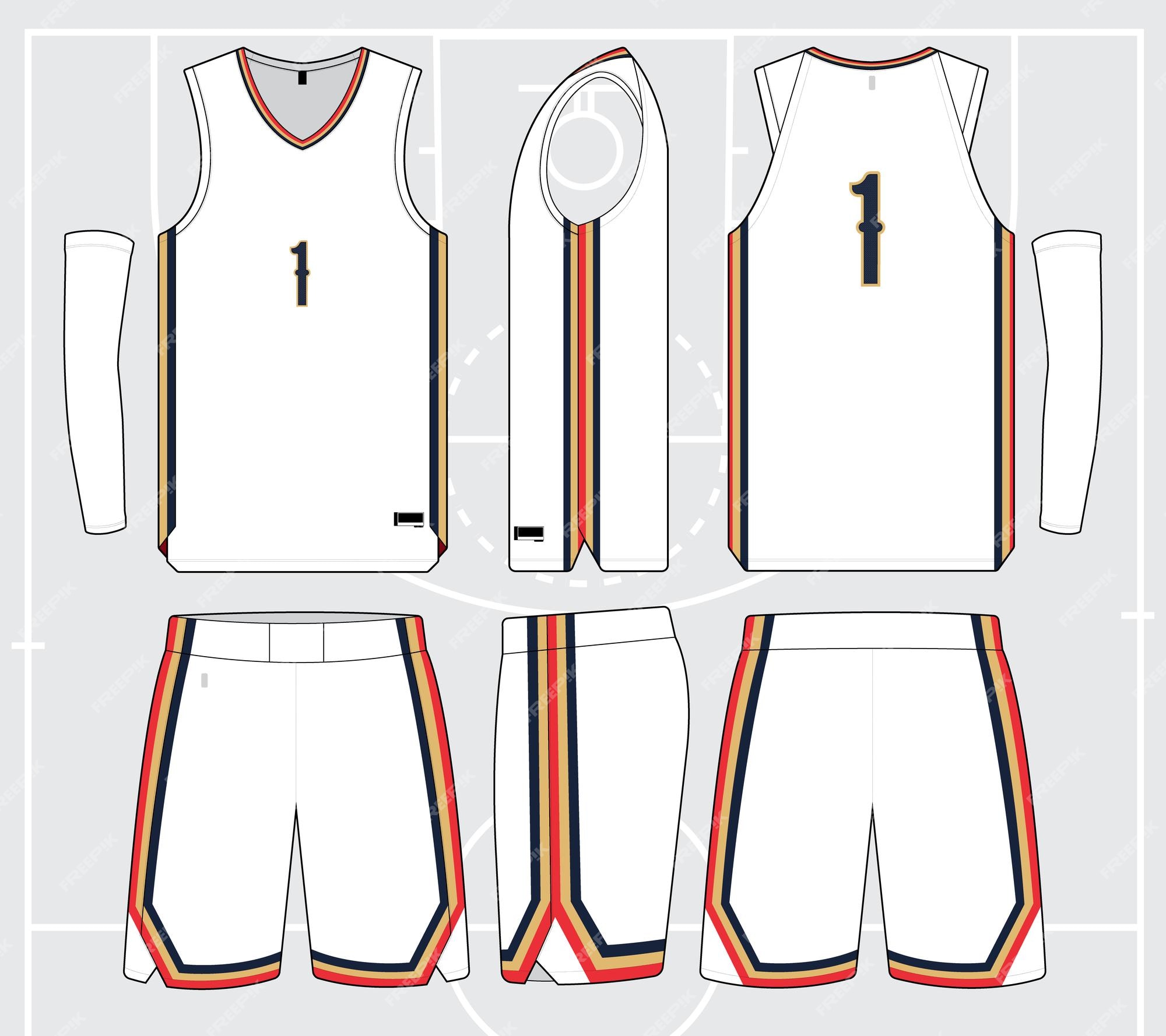 Premium Vector Basketball jersey template vector mockup Premium Vector Basketball jersey template vector mockup