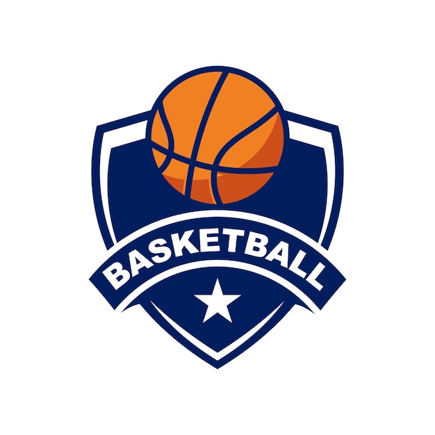 Basketball logo vector design template