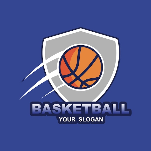 Basketball logo vector design template