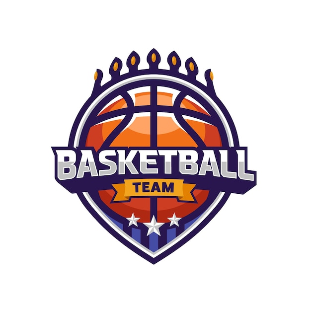 Vector basketball logo