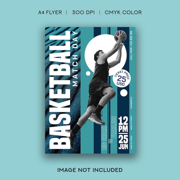 Basketball Match Flyer