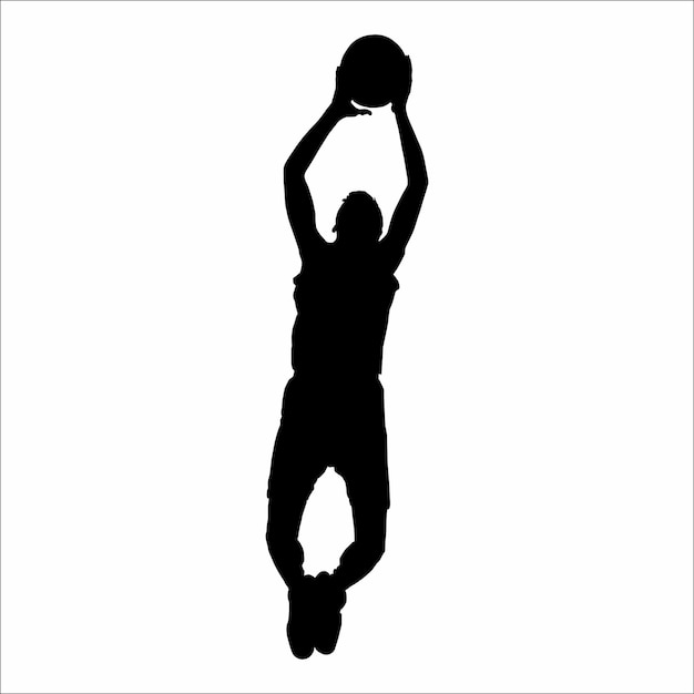 basketball player silhouette