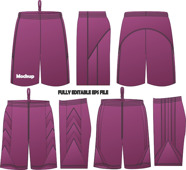 Basketball Shorts mock up