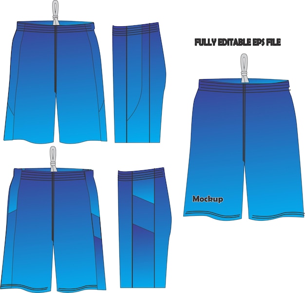 Basketball Shorts mock up