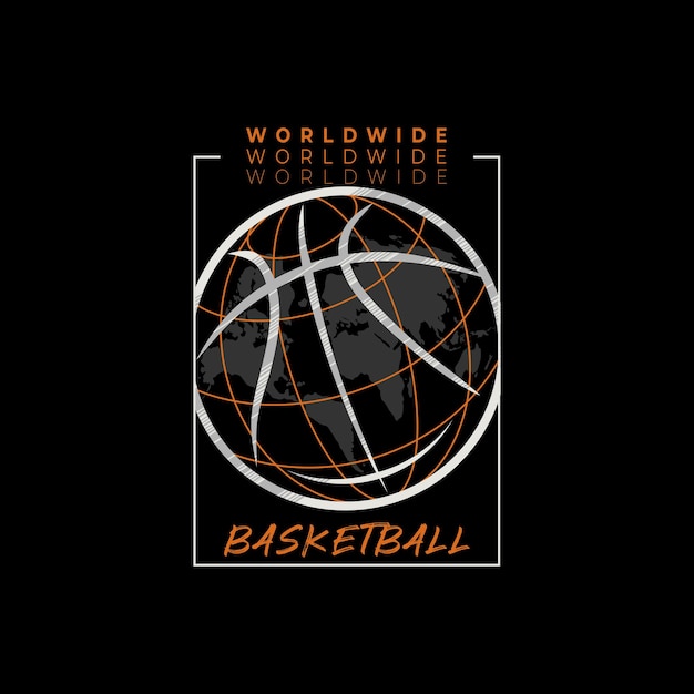 basketball sports graphic t shirt design.