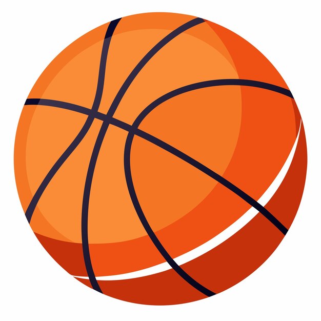 バスケットボールスポーツのベクトルイラスト