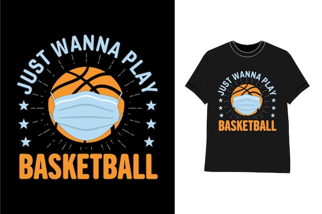 농구 티셔츠 디자인 그냥 농구하고 싶어
