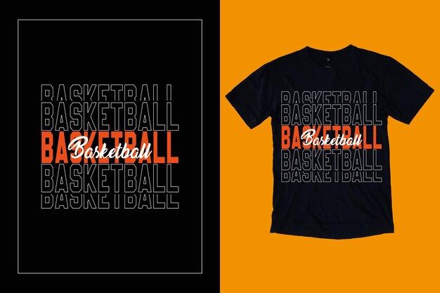 Basketball T Shirt Design Retro Vintage T Shirt Design