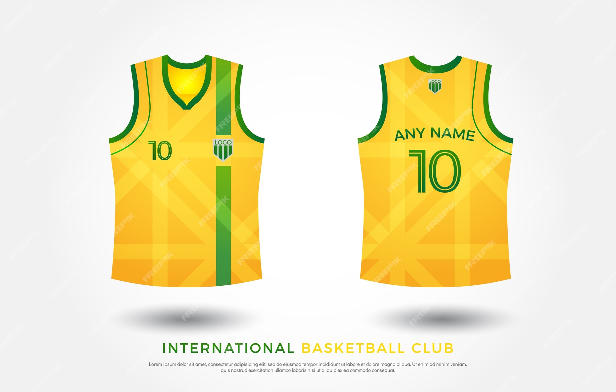 Green Basketball Jersey Images - Free Download on Freepik