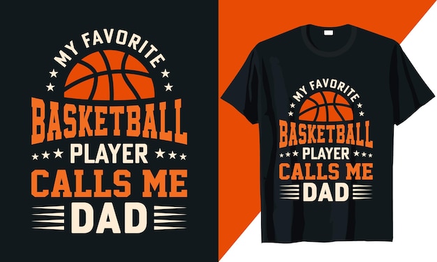 Basketball t shirt design with basketball vector and elements