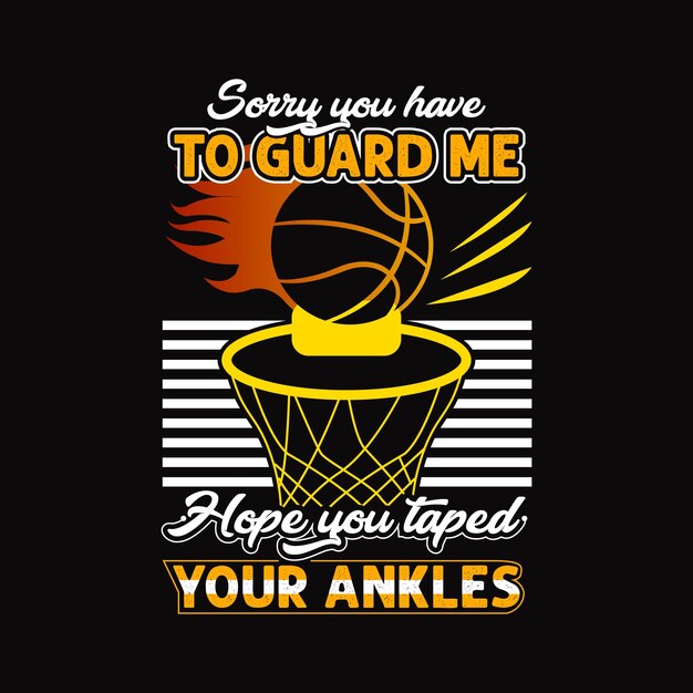 Basketball T-shirt Design