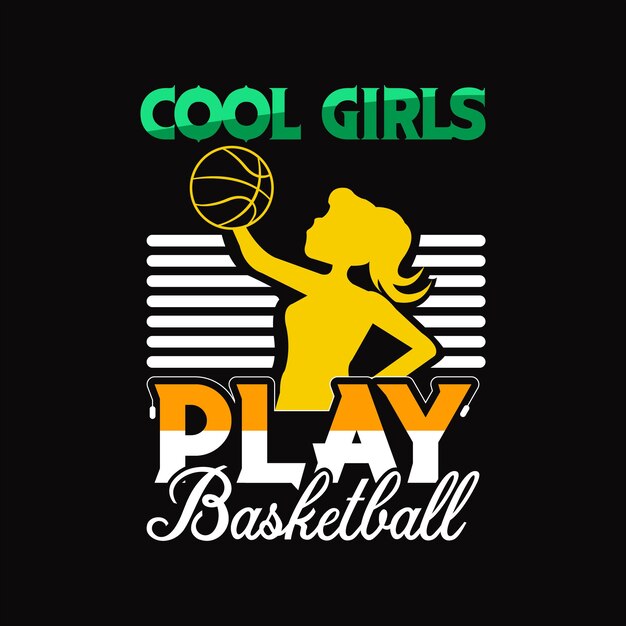 Basketball t-shirt design