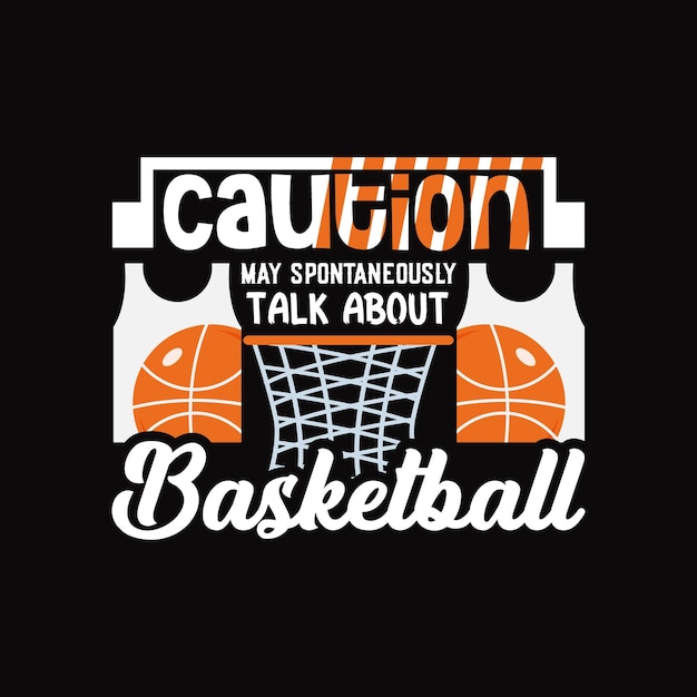 Vector basketball t-shirt design