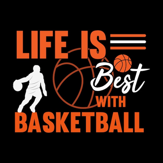 Basketball t-shirt design