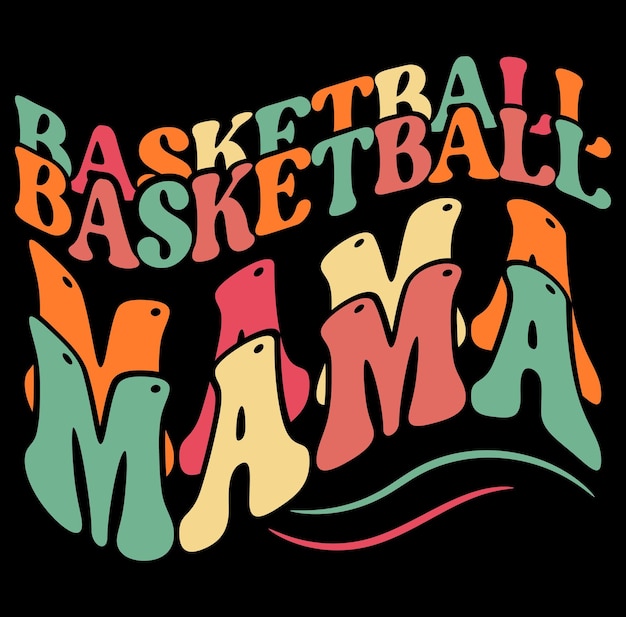 Vector basketball t shirt design