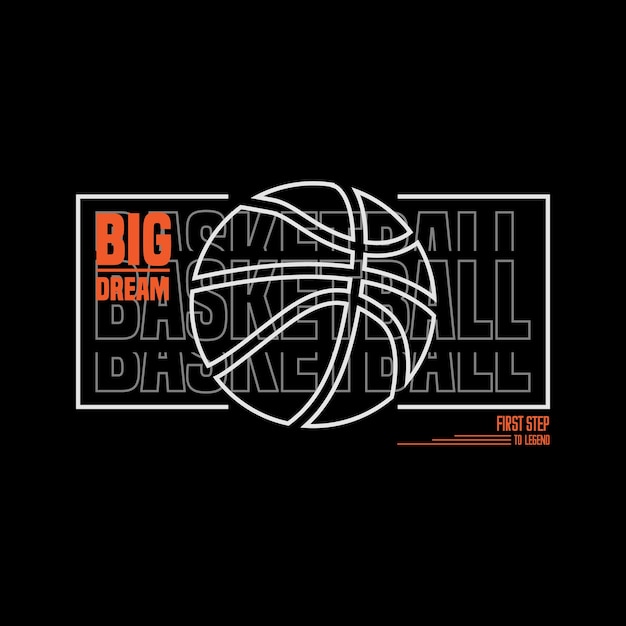 Vector basketball tshirt and apparel design