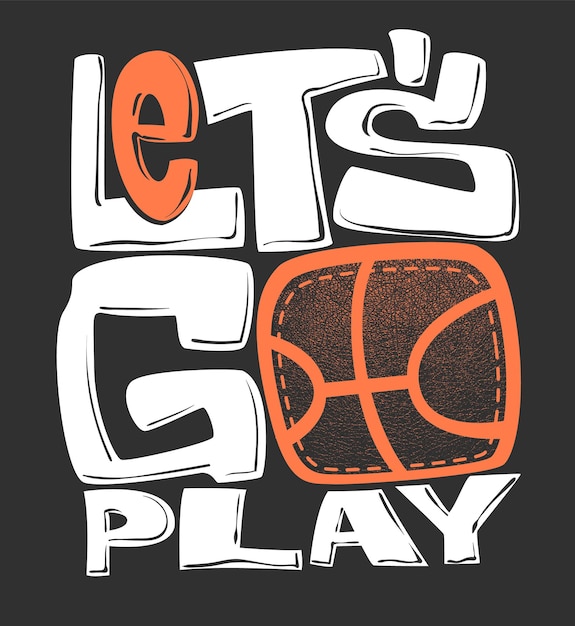 Vector basketball tshirt graphics print design vector illustration