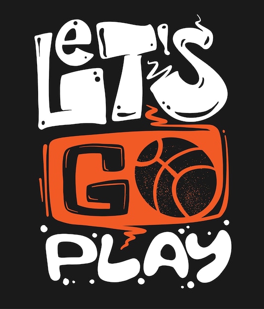 Basketball tshirt graphics print design vector illustration