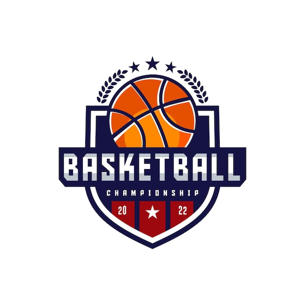 Basketball vector logo illustration