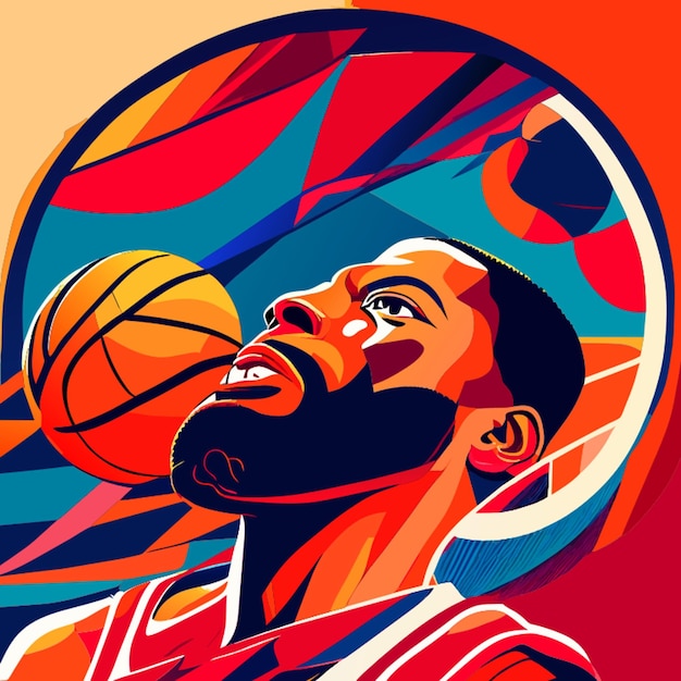 Vector basketball