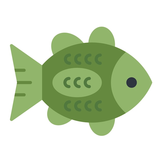 Bass flat illustration