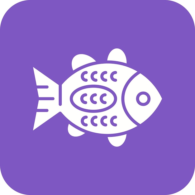 Bass icon vector image Can be used for Fishing