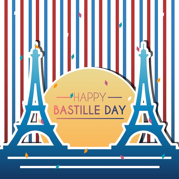 Иллюстрация дня в Бастилии