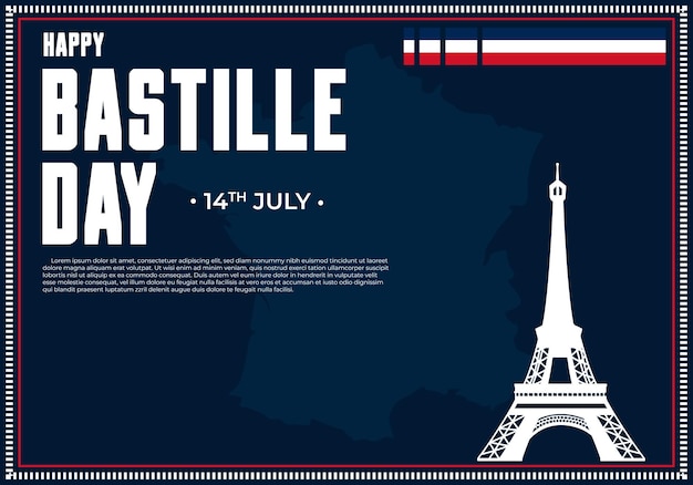 Bastille Day Template 01