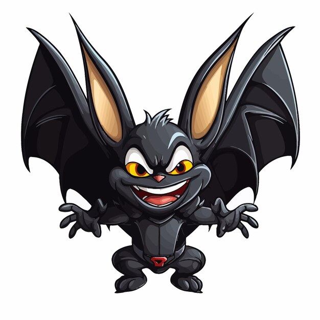 Bat_bugs_bunny_vector_illustration