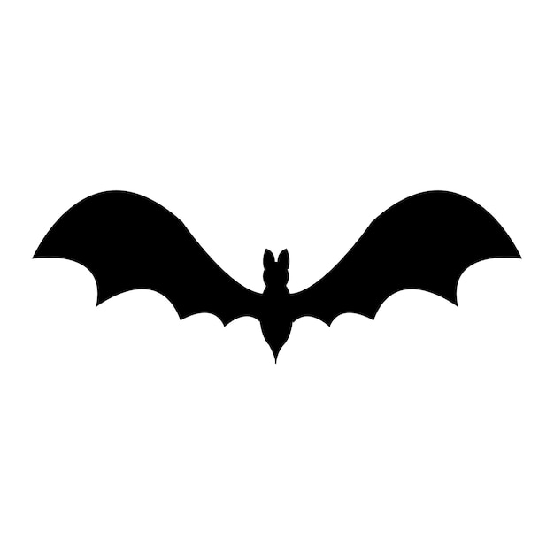 Bat icon logo vector design template