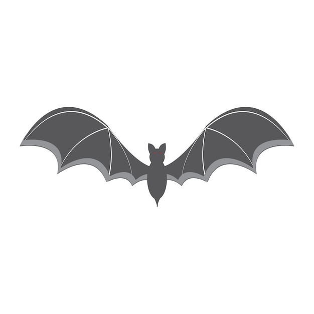 Bat icon logo vector design template