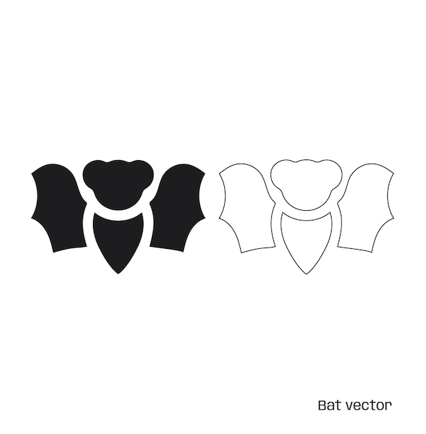 Vector bat icon