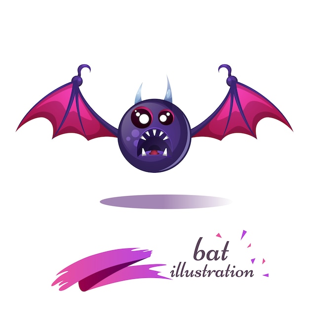 Vector bat illustration